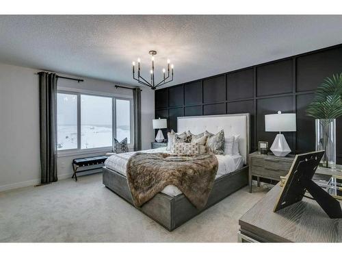 116 Ambleside Crescent Nw, Calgary, AB - Indoor Photo Showing Bedroom