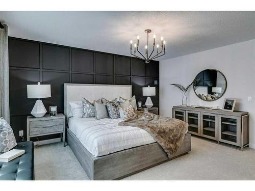 116 Ambleside Crescent Nw, Calgary, AB - Indoor Photo Showing Bedroom