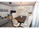 7437 21A Street Se, Calgary, AB  - Indoor Photo Showing Dining Room 