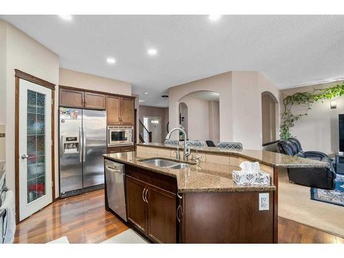 31 Skyview Shores Gardens Ne, Calgary, AB - Indoor Photo Showing Kitchen With Stainless Steel Kitchen With Double Sink