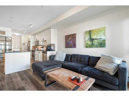 2304-298 Sage Meadows Park Nw, Calgary, AB - Indoor Photo Showing Living Room