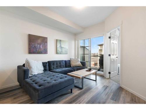 2304-298 Sage Meadows Park Nw, Calgary, AB - Indoor Photo Showing Living Room