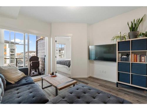 2304-298 Sage Meadows Park Nw, Calgary, AB - Indoor Photo Showing Living Room