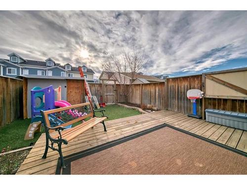 91 Auburn Bay Boulevard Se, Calgary, AB - Outdoor With Deck Patio Veranda