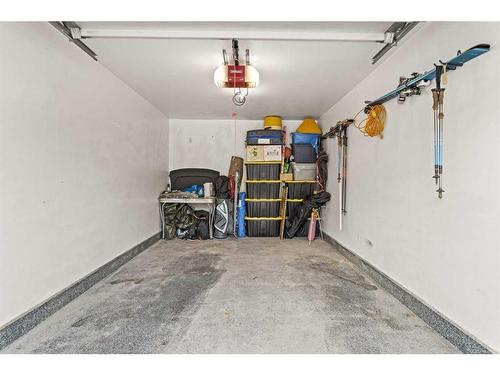 D-6 Otter Lane, Banff, AB - Indoor Photo Showing Garage