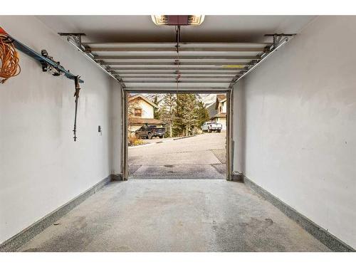 D-6 Otter Lane, Banff, AB - Indoor Photo Showing Garage