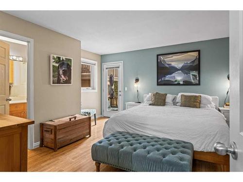 D-6 Otter Lane, Banff, AB - Indoor Photo Showing Bedroom