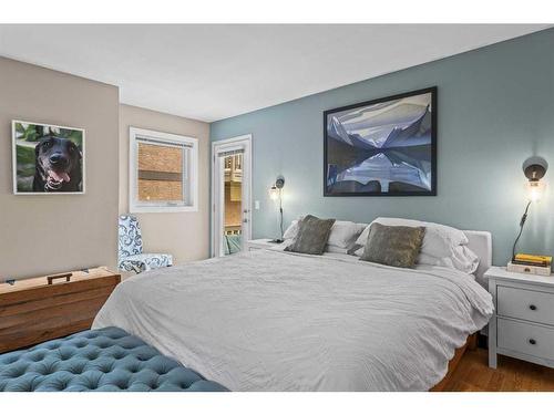 D-6 Otter Lane, Banff, AB - Indoor Photo Showing Bedroom