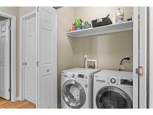 D-6 Otter Lane, Banff, AB - Indoor Photo Showing Laundry Room