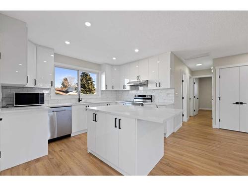 208 Whitehorn Crescent Ne, Calgary, AB - Indoor Photo Showing Kitchen With Upgraded Kitchen