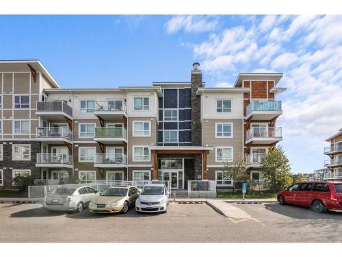 6406-302 Skyview Ranch Drive Ne, Calgary, AB - Outdoor With Balcony With Facade