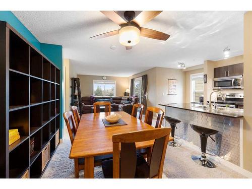 3211-625 Glenbow Drive, Cochrane, AB - Indoor Photo Showing Dining Room