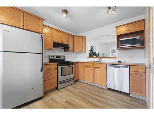 46 Cramond Crescent Se, Calgary, AB - Indoor Photo Showing Kitchen With Stainless Steel Kitchen