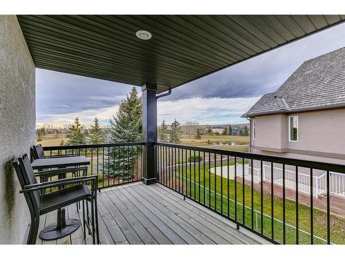 605 Woodside Court Nw, Airdrie, AB - Outdoor With Deck Patio Veranda With Exterior