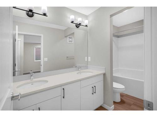 122 Magnolia Drive, Calgary, AB - Indoor Photo Showing Bathroom