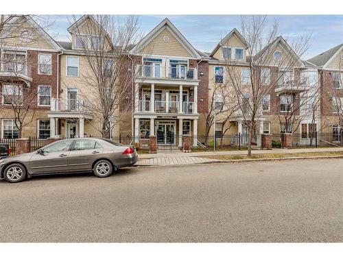 307-3650 Marda Link Sw, Calgary, AB - Outdoor With Balcony With Facade