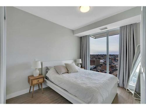 1108-930 16 Avenue Sw, Calgary, AB - Indoor Photo Showing Bedroom