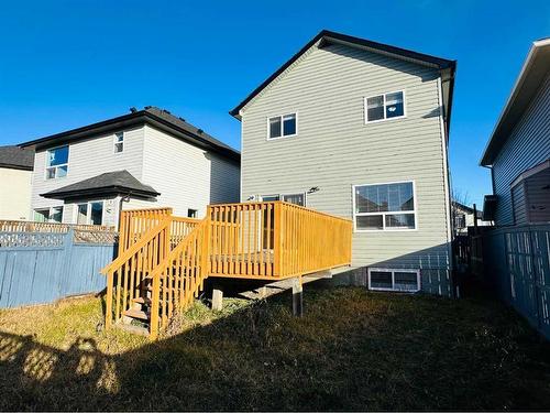 69 Saddlehorn Crescent Ne, Calgary, AB - Outdoor With Deck Patio Veranda With Exterior