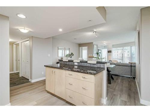 1705-1088 6 Avenue Sw, Calgary, AB - Indoor Photo Showing Kitchen