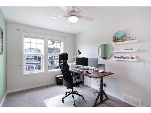 128 Sundown Way, Cochrane, AB - Indoor Photo Showing Office