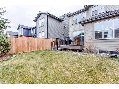 128 Sundown Way, Cochrane, AB - Outdoor With Deck Patio Veranda