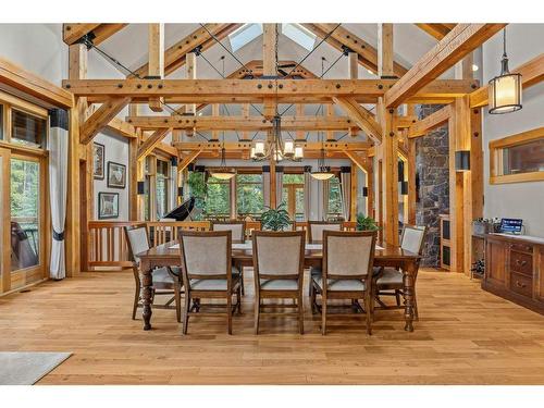 102 Cairns Landing, Canmore, AB - Indoor Photo Showing Dining Room