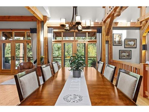 102 Cairns Landing, Canmore, AB - Indoor Photo Showing Dining Room