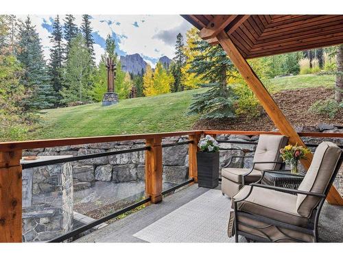 102 Cairns Landing, Canmore, AB - Outdoor With Balcony With Deck Patio Veranda