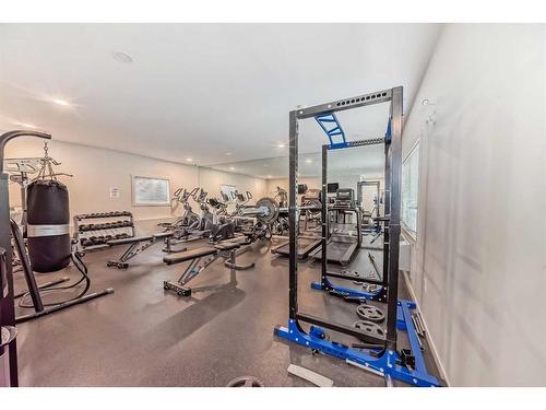 3317-181 Skyview Ranch Manor Ne, Calgary, AB - Indoor Photo Showing Gym Room