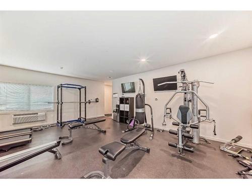 3317-181 Skyview Ranch Manor Ne, Calgary, AB - Indoor Photo Showing Gym Room