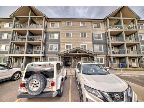 3317-181 Skyview Ranch Manor Ne, Calgary, AB - Outdoor With Balcony With Facade