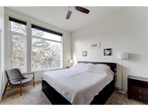 914 Remington Road Ne, Calgary, AB - Indoor Photo Showing Bedroom