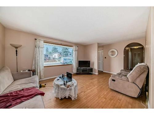 723 Raynard Crescent Se, Calgary, AB - Indoor Photo Showing Living Room