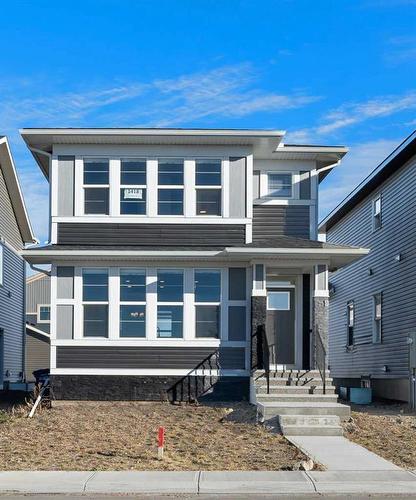 1418 Midtown Link Sw, Airdrie, AB - Outdoor With Facade