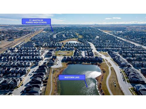 1418 Midtown Link Sw, Airdrie, AB - Outdoor With View