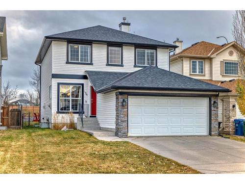 154 Rockbluff Close Nw, Calgary, AB - Outdoor With Facade