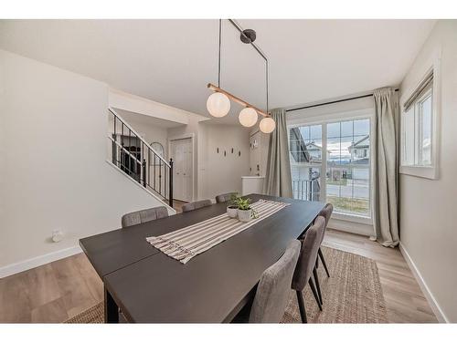 154 Rockbluff Close Nw, Calgary, AB - Indoor Photo Showing Dining Room