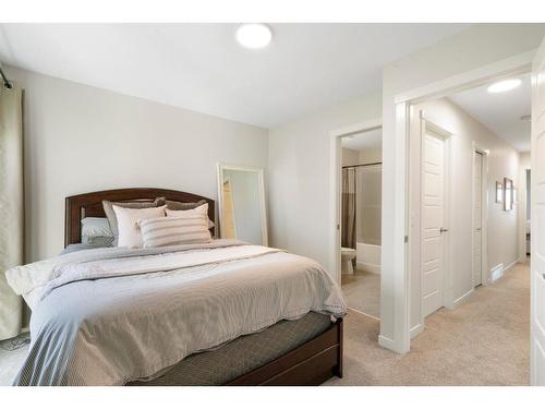 214-338 Seton Circle Se, Calgary, AB - Indoor Photo Showing Bedroom