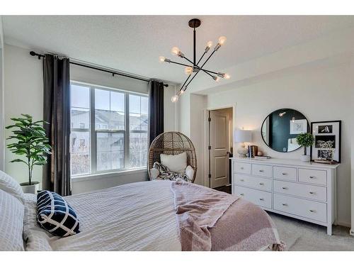 382 Walden Drive Se, Calgary, AB - Indoor Photo Showing Bedroom