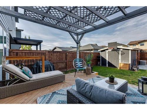 382 Walden Drive Se, Calgary, AB - Outdoor With Deck Patio Veranda With Exterior