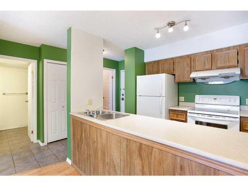 607-738 3 Avenue Sw, Calgary, AB - Indoor Photo Showing Kitchen With Double Sink