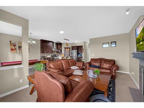 396 Skyview Shores Manor Ne, Calgary, AB - Indoor Photo Showing Living Room