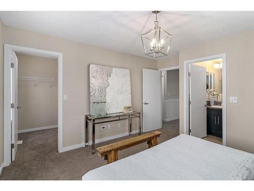 299 Mahogany Boulevard Se, Calgary, AB - Indoor Photo Showing Bedroom