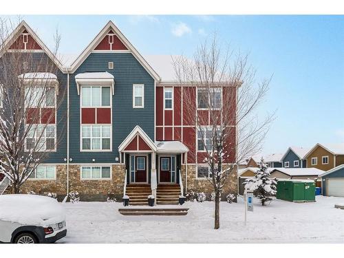 299 Mahogany Boulevard Se, Calgary, AB - Outdoor With Facade