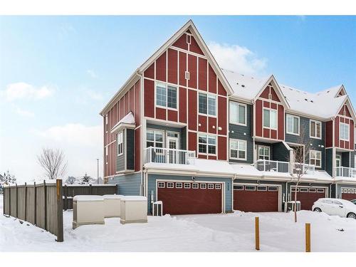 299 Mahogany Boulevard Se, Calgary, AB - Outdoor With Facade