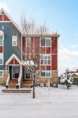 299 Mahogany Boulevard Se, Calgary, AB - Outdoor With Facade