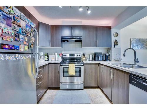 10536 Cityscape Drive Ne, Calgary, AB - Indoor Photo Showing Kitchen With Stainless Steel Kitchen With Double Sink