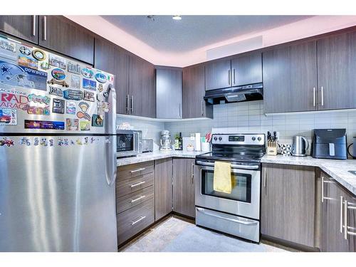 10536 Cityscape Drive Ne, Calgary, AB - Indoor Photo Showing Kitchen With Stainless Steel Kitchen With Upgraded Kitchen