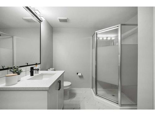 59 River Rock Way Se, Calgary, AB - Indoor Photo Showing Bathroom