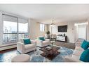 1114-738 3 Avenue Sw, Calgary, AB  - Indoor Photo Showing Living Room 